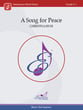 A Song for Peace Concert Band sheet music cover